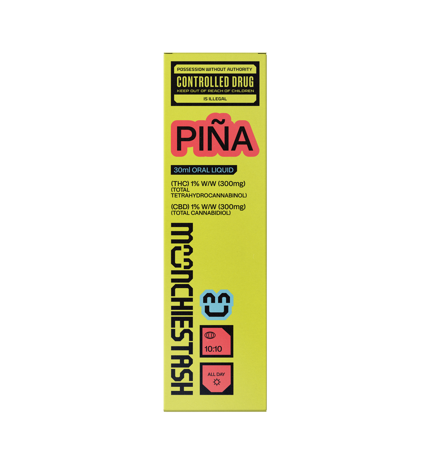 MUNCHIESTASH PIÑA 10:10 30ml Oil