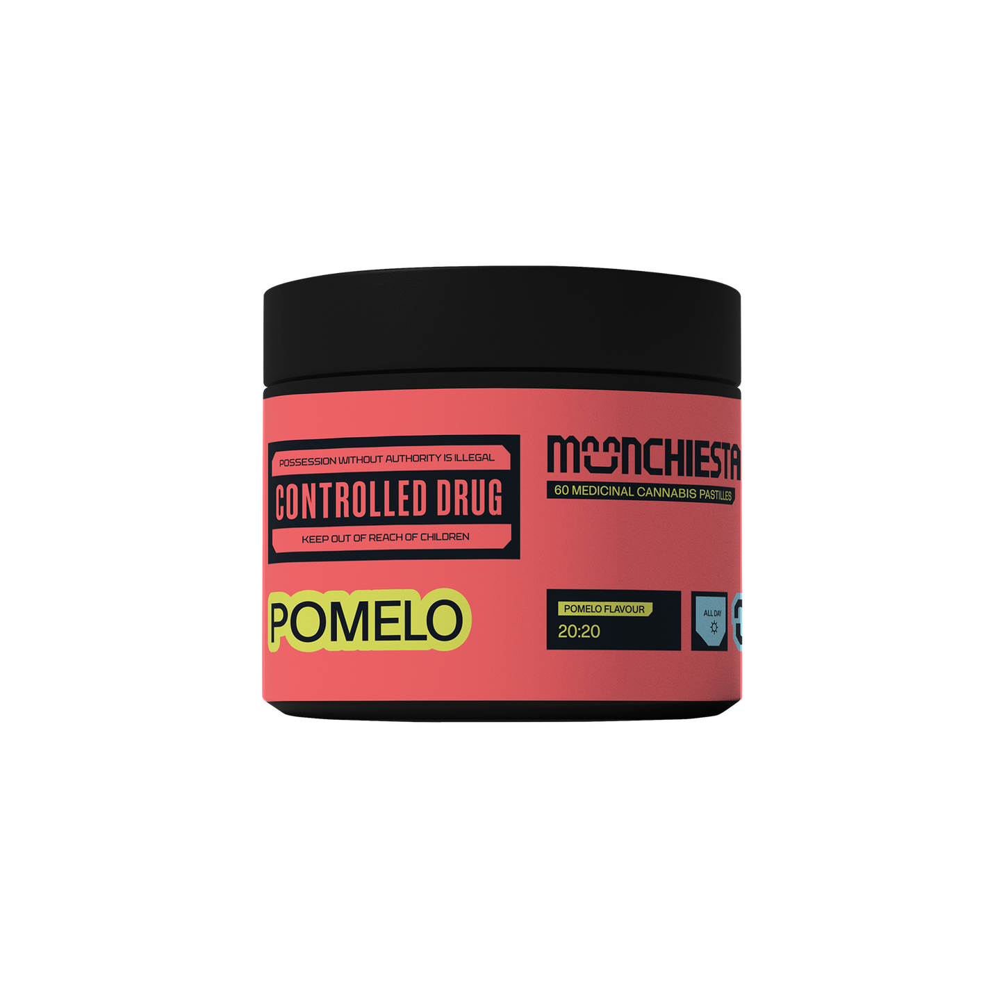Munchiestash Pomelo 20:20 pastilles 60 pack