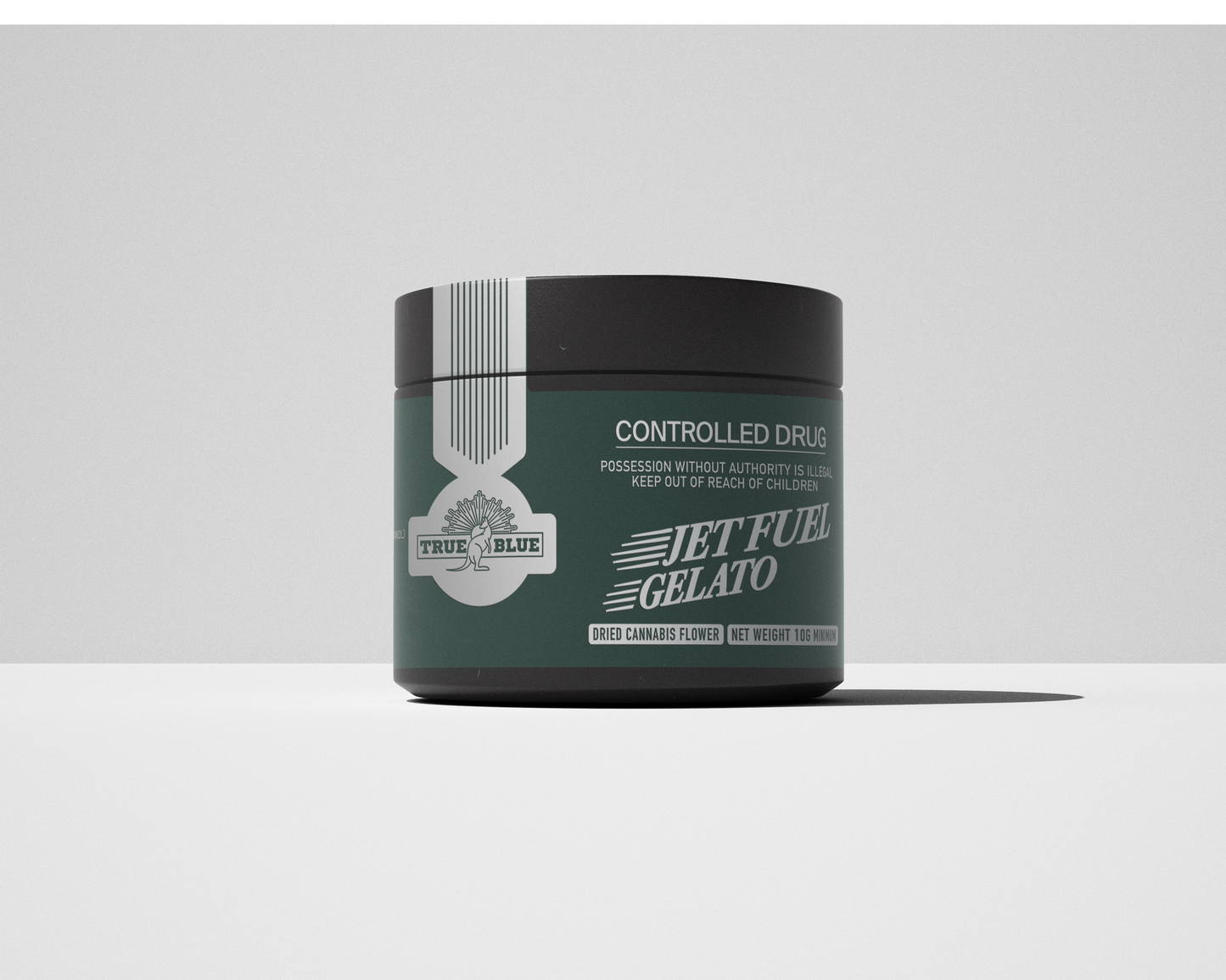True Blue Jet Fuel Gelato THC 20%
