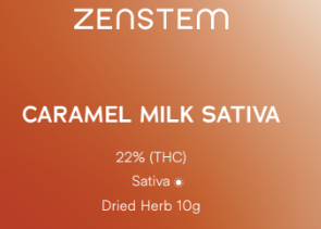 Zen Stem Caramel Milk Sativa