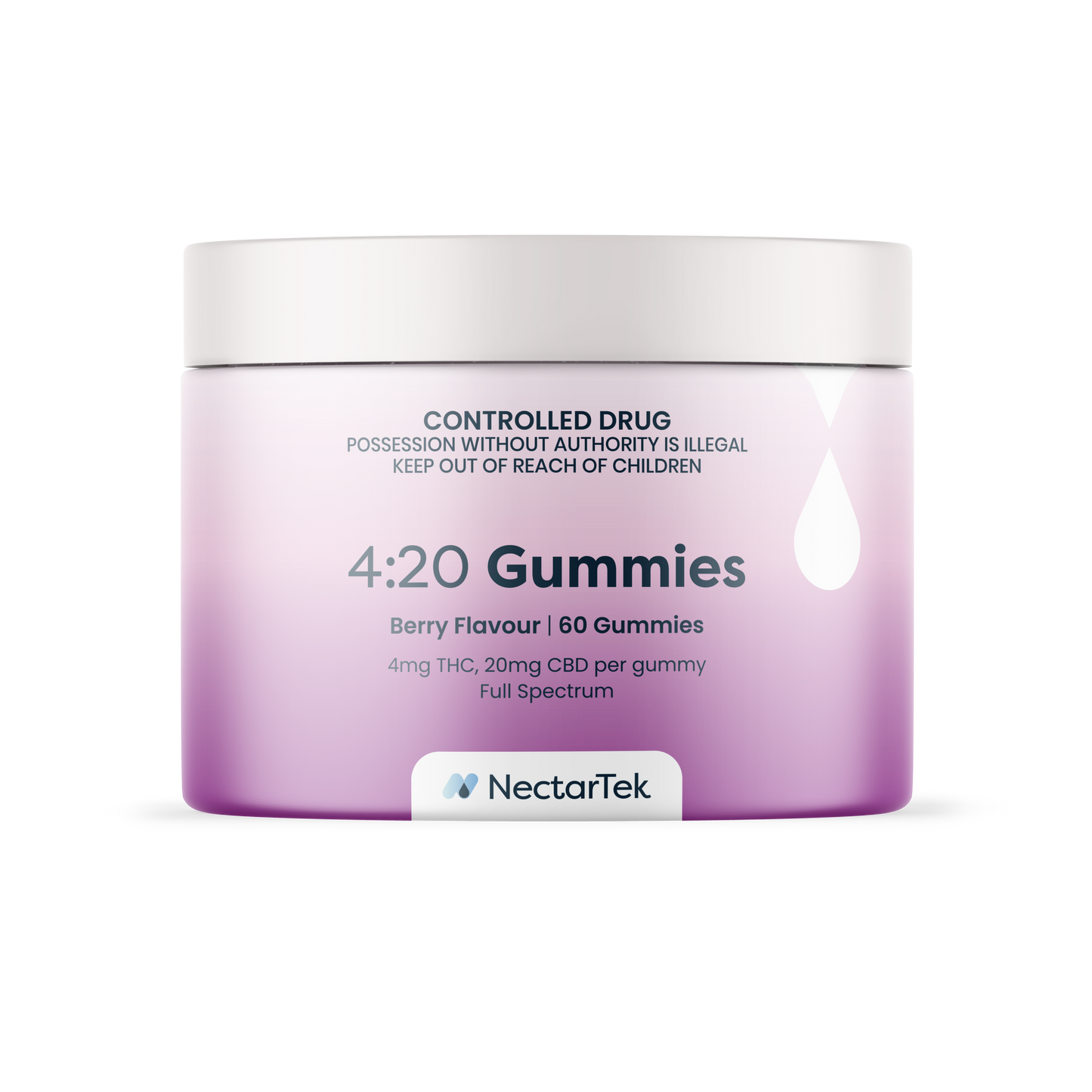 NectarTek 4:20 Berry Gummies