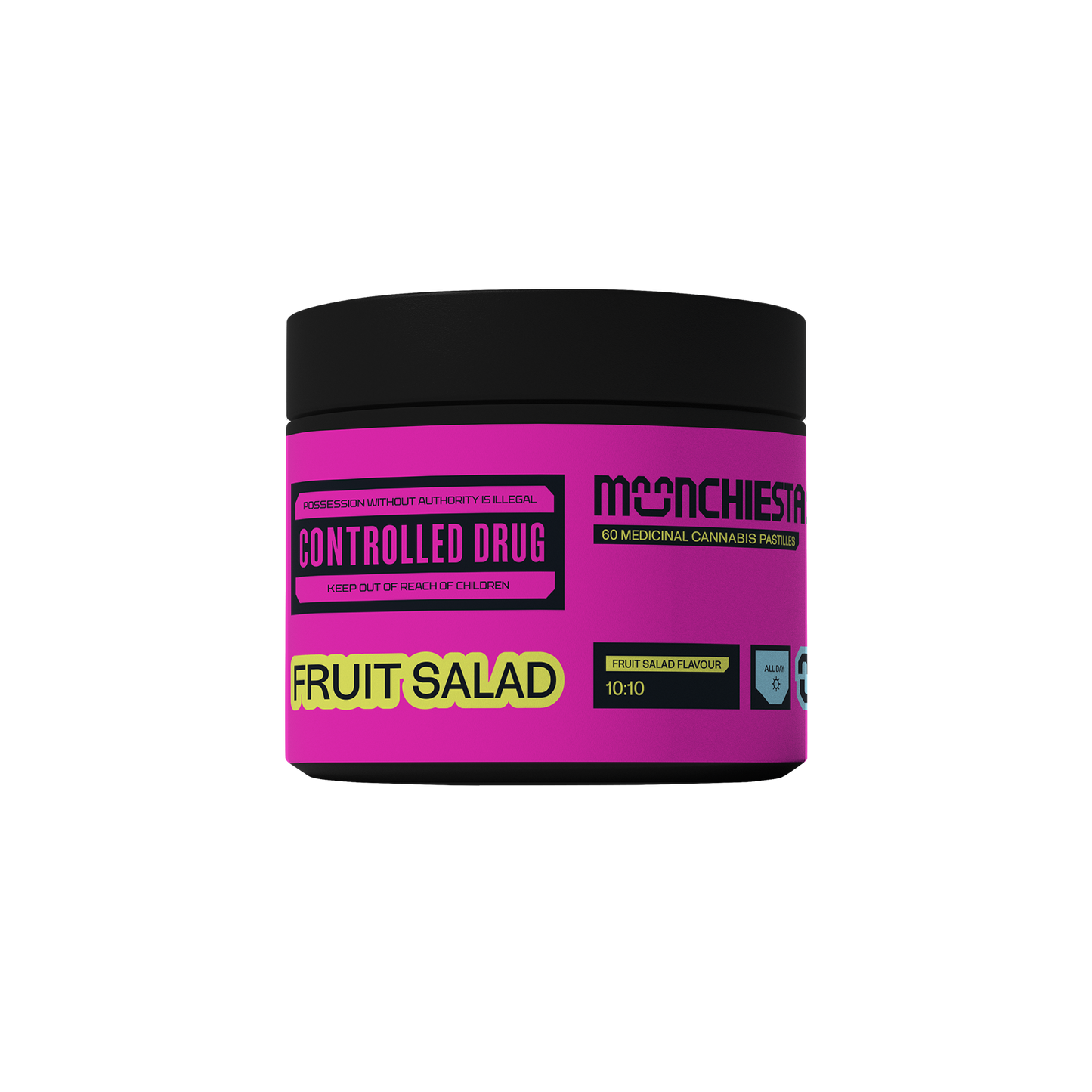Munchiestash Fruit Salad 10:10 60 pastilles