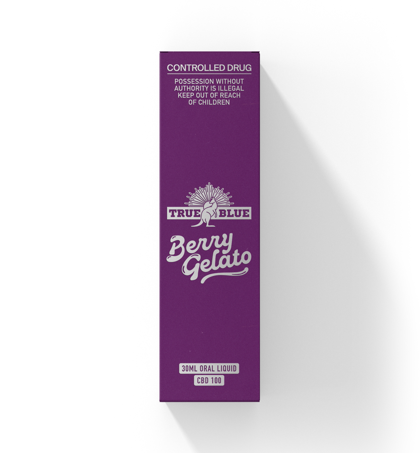 True Blue Berry Gelato 100mg/ml CBD 30ml Oil
