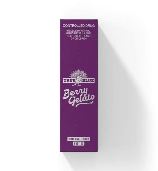 True Blue Berry Gelato 100mg/ml CBD 30ml Oil