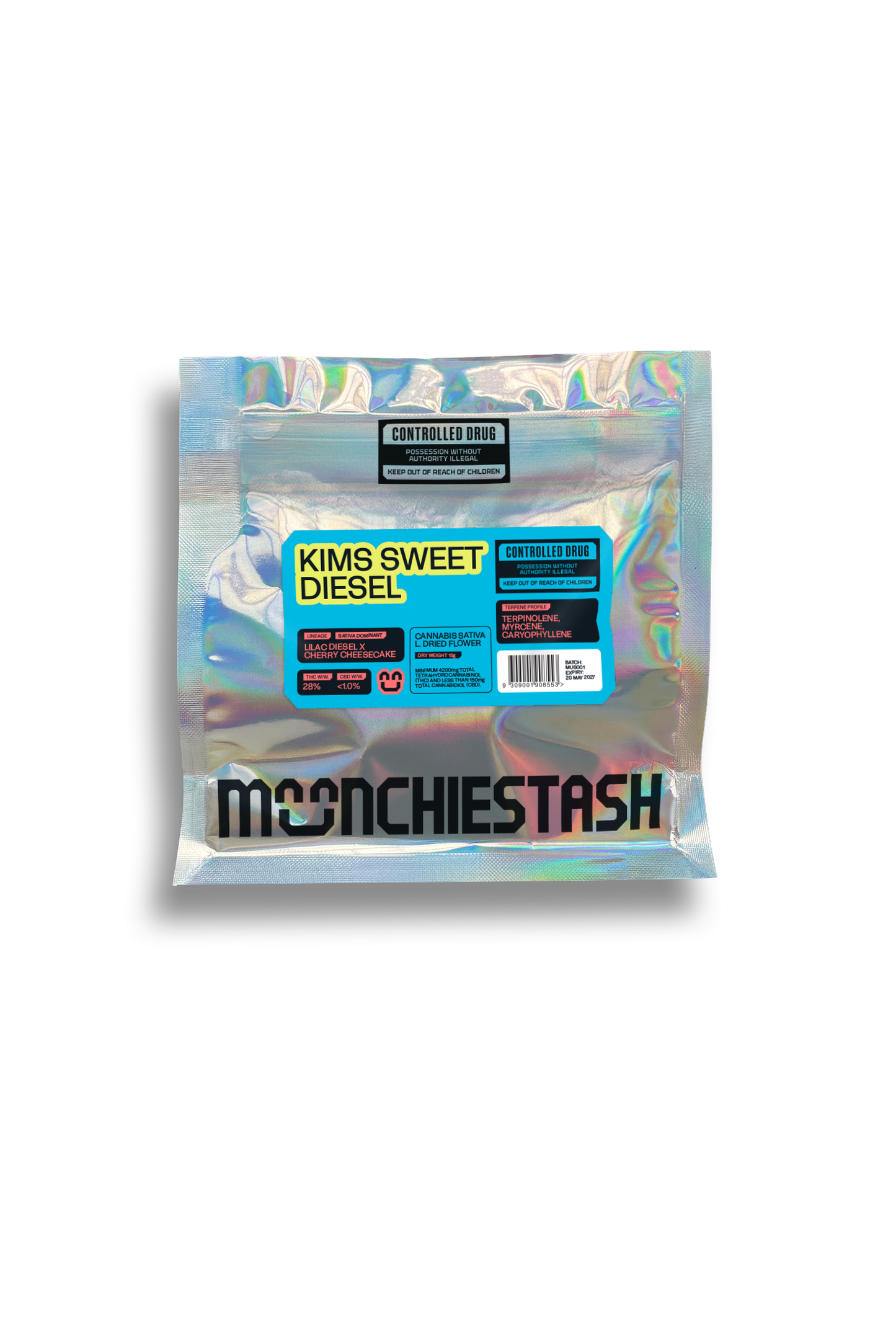 Munchiestash Kims Sweet Diesel THC 28%
