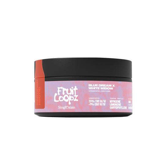 Single Estate - FRUIT LOOPZ 25% THC 10g Jar