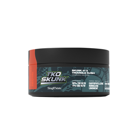Single Estate - TKO SKUNK 30% THC 10g Jar
