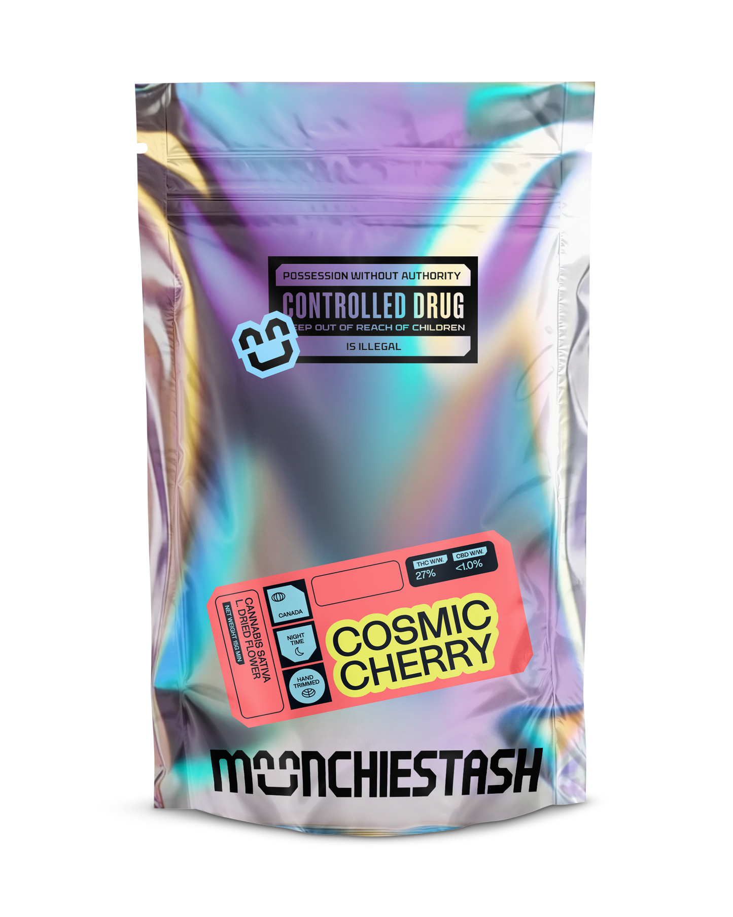 MunchieStash Cosmic Cherry THC 27% 15g