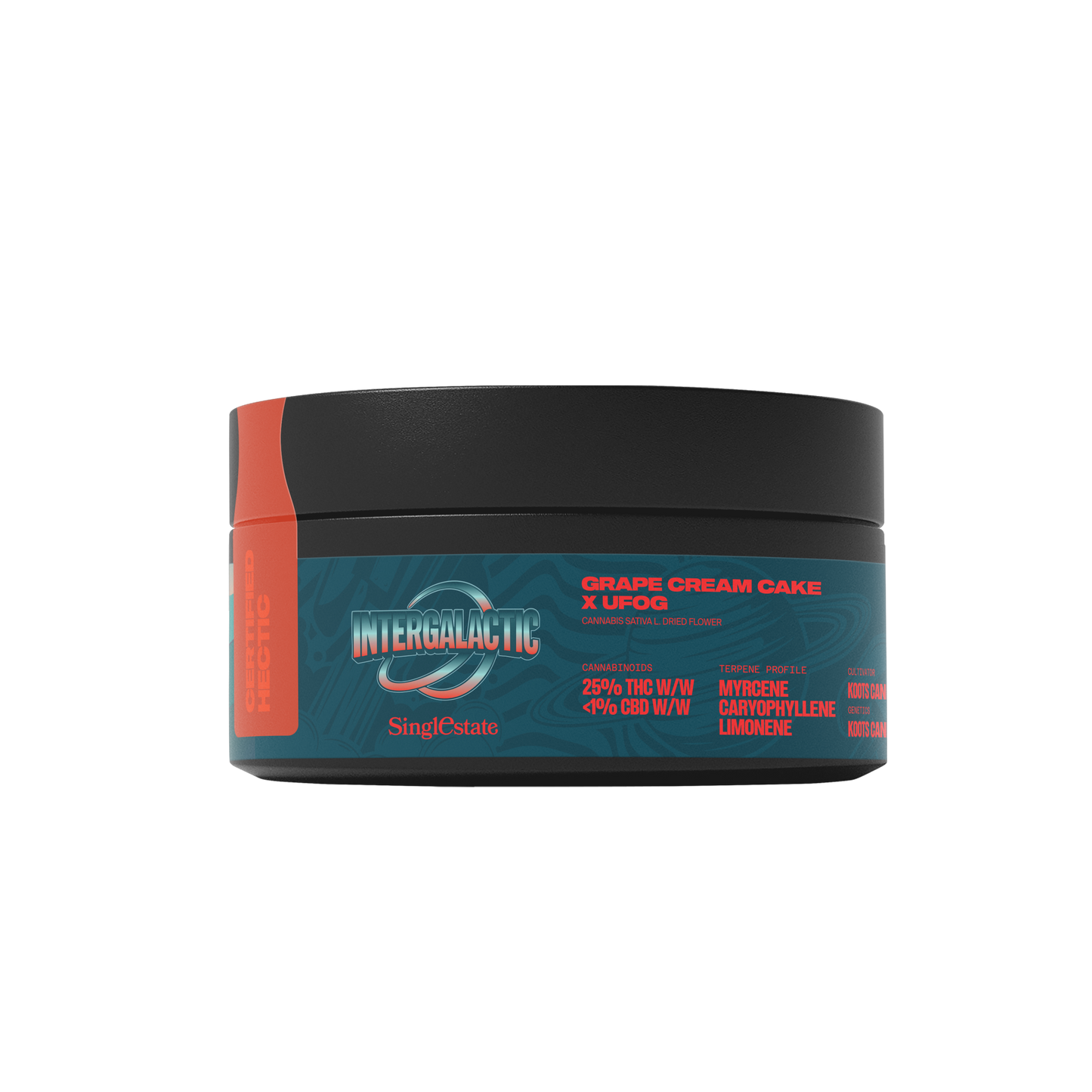 Single Estate Intergalactic THC 25% 10g Jar