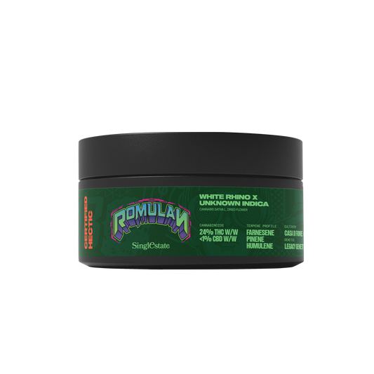 Single Estate Romulan 24% THC 10g Jar