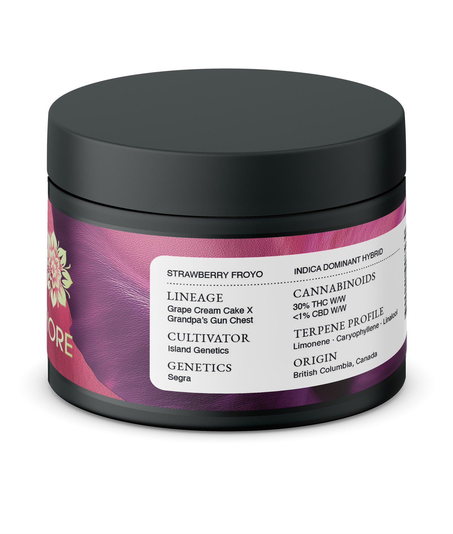 Fiore Strawberry Froyo THC 28% 15g Jar