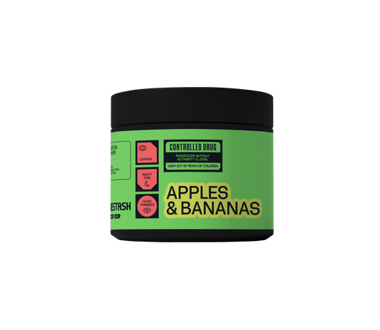 Munchiestash Apples & Bananas THC 25% 10g Jar