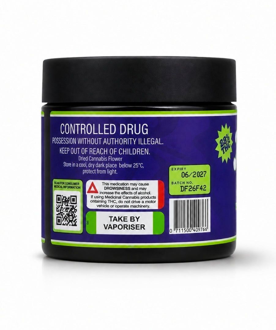 Howdy Blue Nova THC 28% 15g Jar