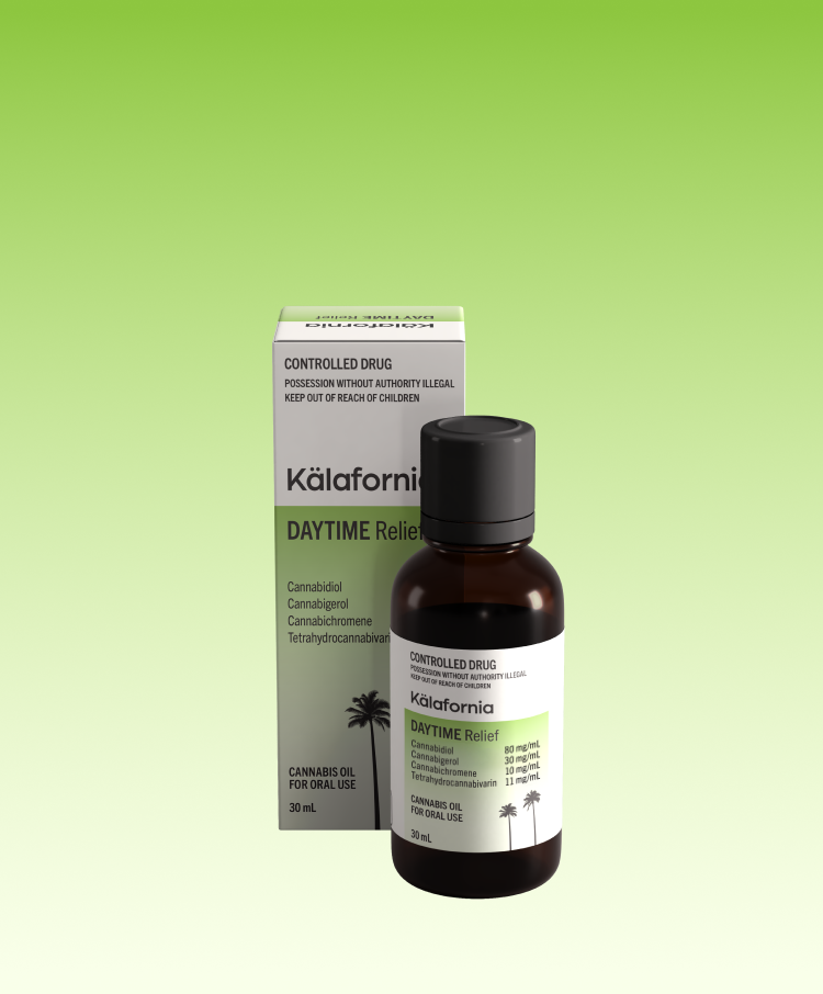 Kalafornia Daytime Relief - CBD80mg/mL / THC11mg/mL