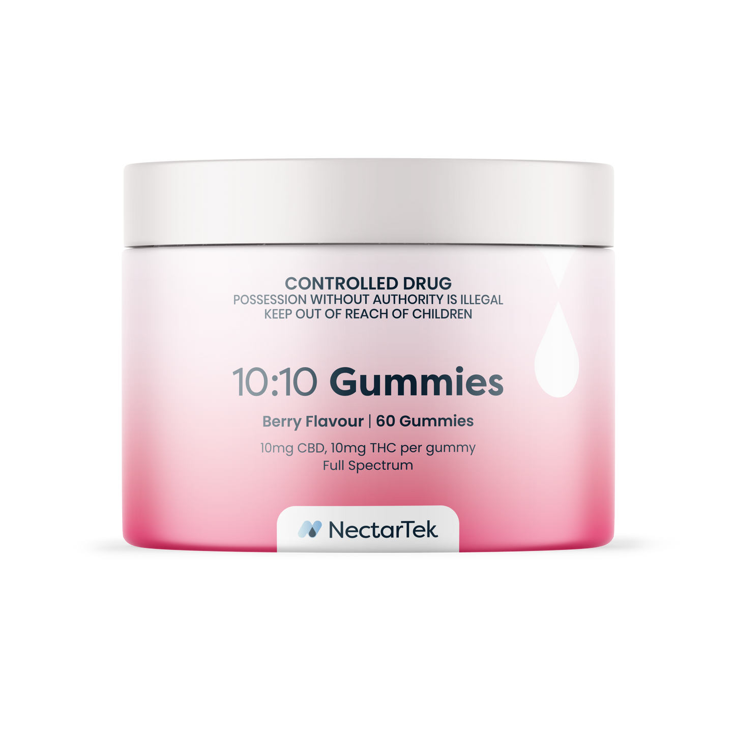 NectarTek Balance 10:10 Gummies Berry