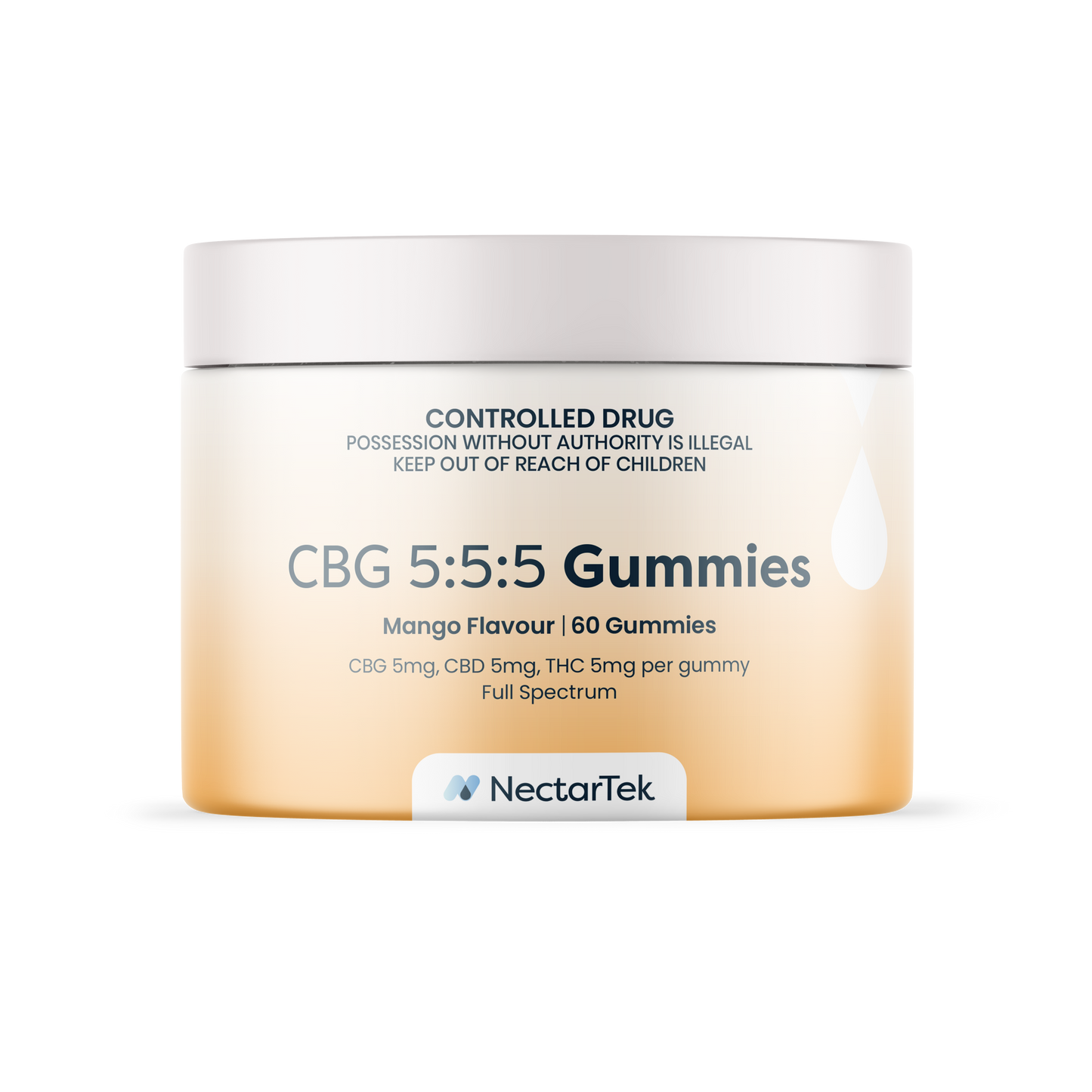 NectarTek CBG 5:5:5 Gummies