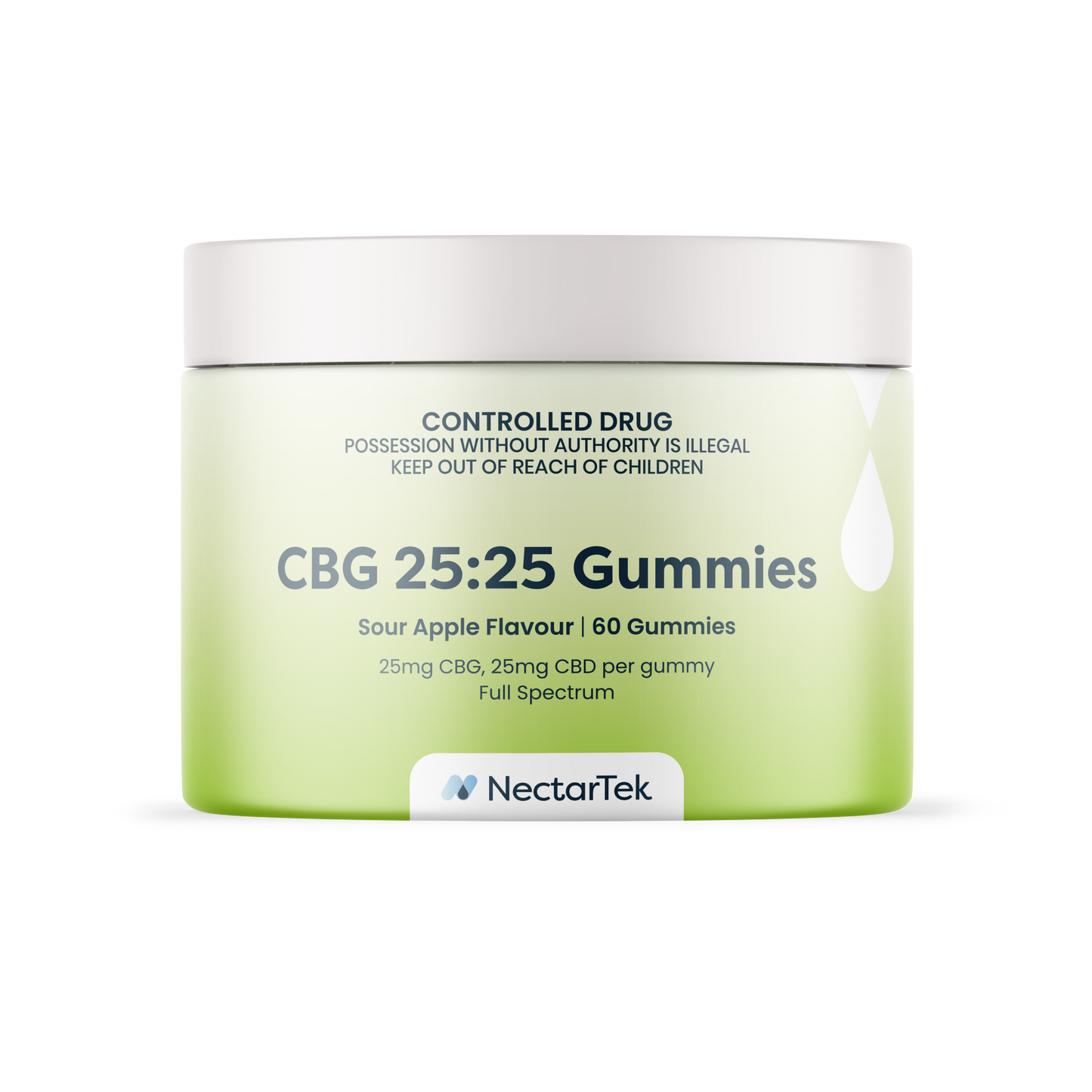 NectarTek CBG 25:25 Gummies