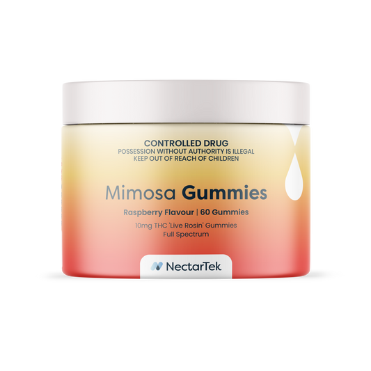 NectarTek Mimosa Live Rosin Gummies 10mg THC