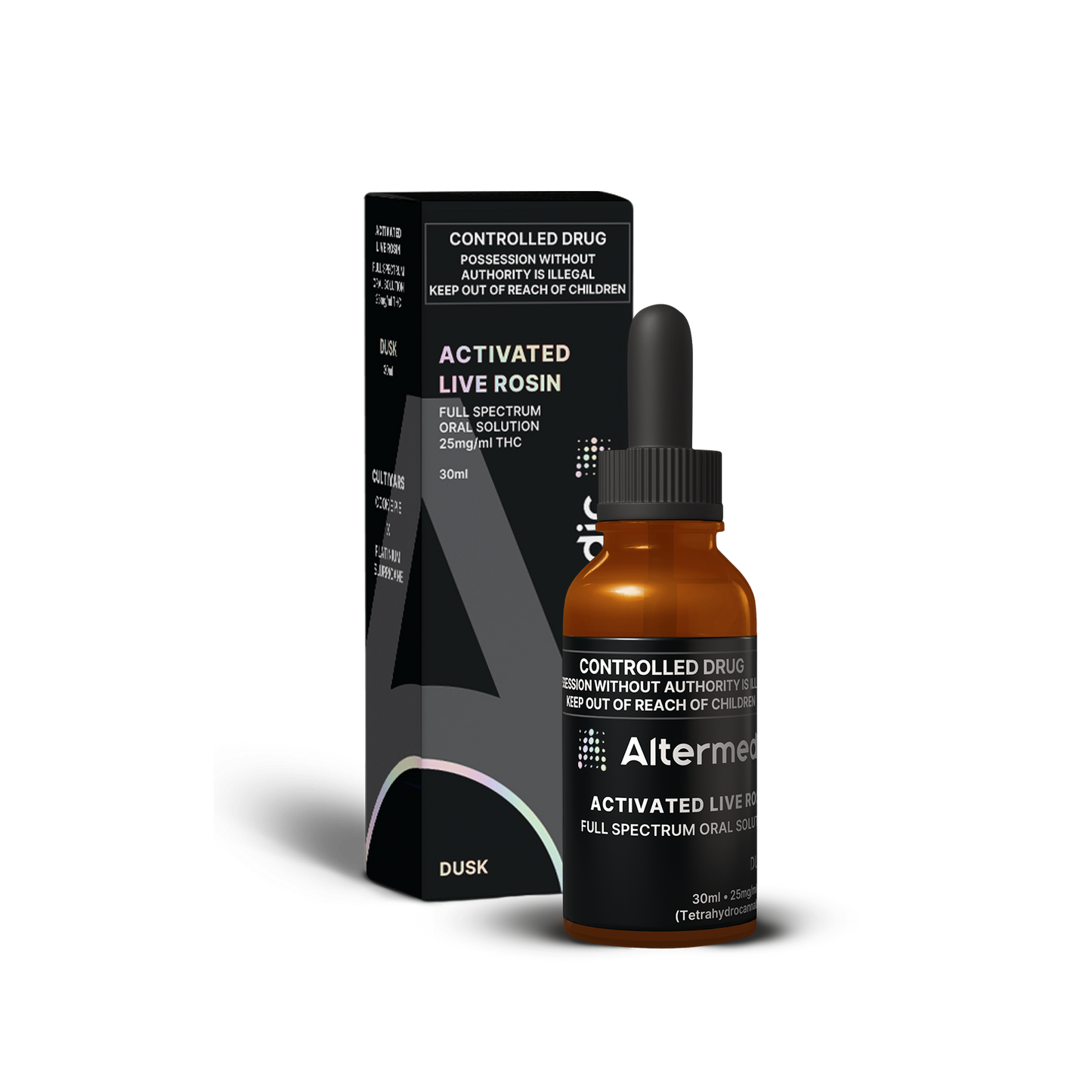 Altermedic DUSK Oil Activated Live Rosin Full Spectrum 30ml oil