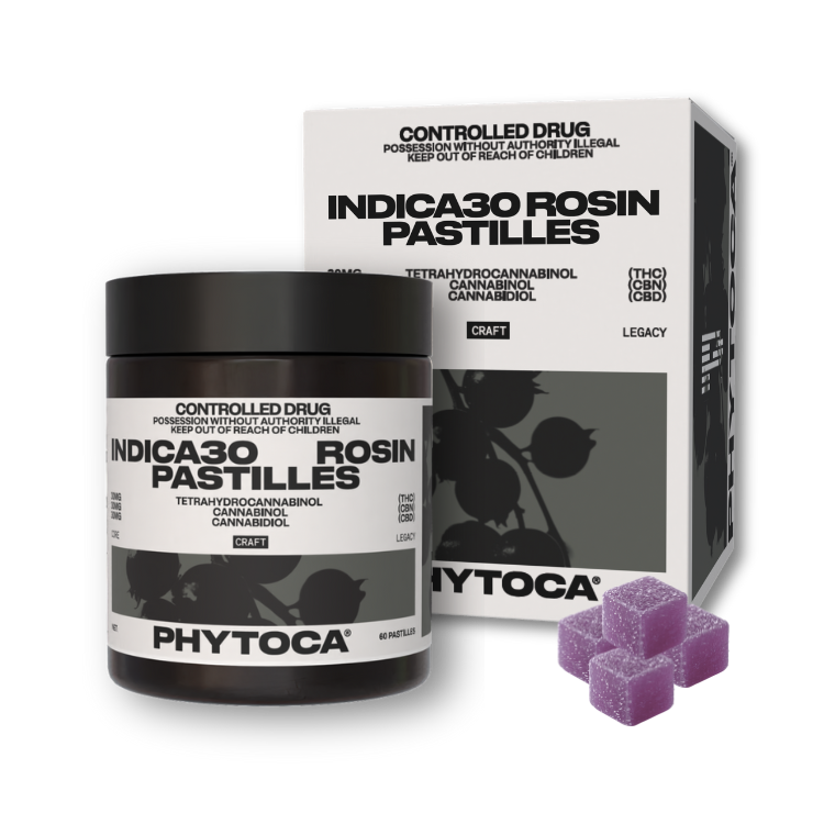 Blackcurrant Phytoca Indica30 Rosin Pastilles